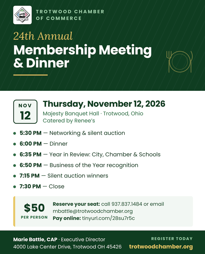 Chamber Annual Dinner